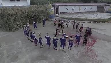 名族舞蹈实拍视频视频的预览图
